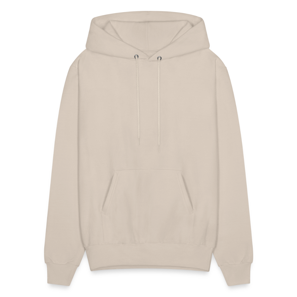 Men's Beige Hoodie - Ultra Comfort Heavy Blend Fashionwear - Sand