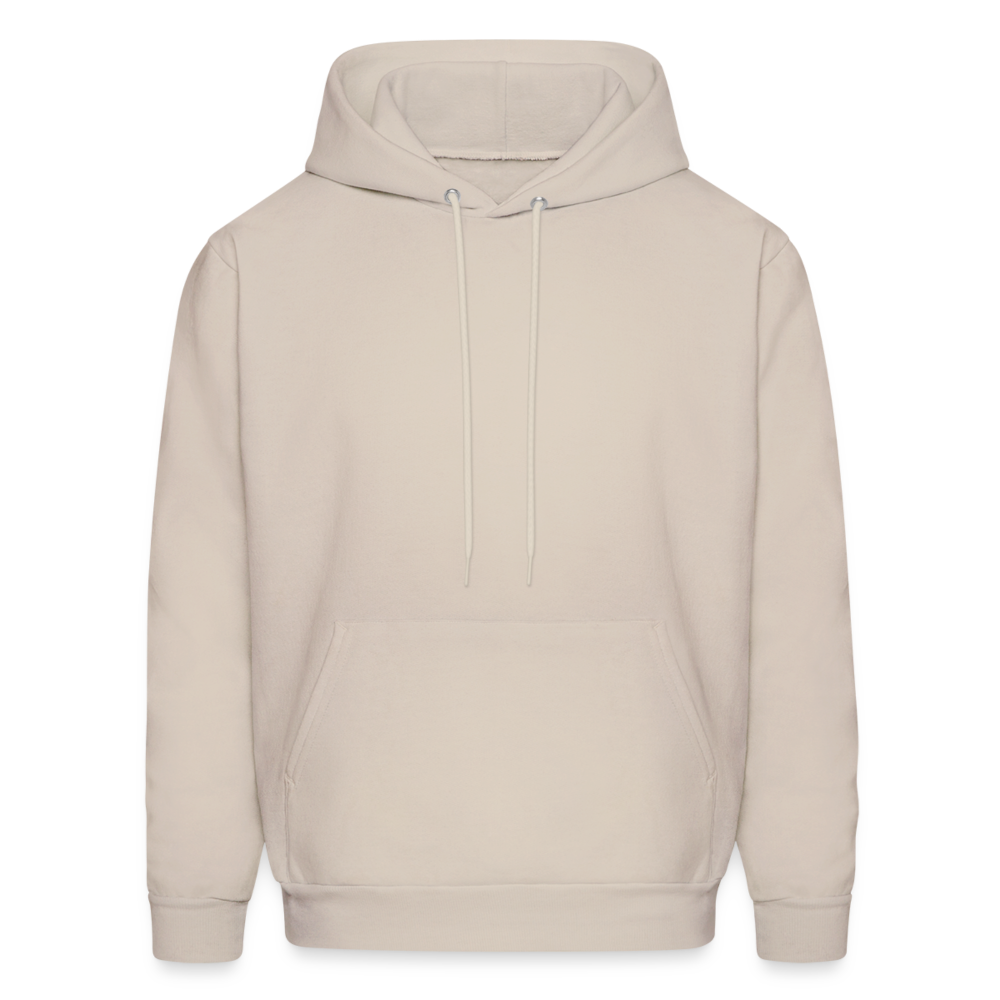 Men's Beige Hoodie - Ultra Comfort Heavy Blend Fashionwear - Sand