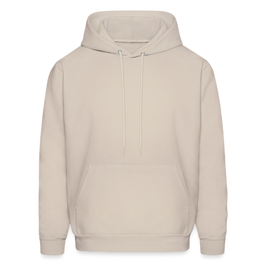 Men's Beige Hoodie - Ultra Comfort Heavy Blend Fashionwear - Sand